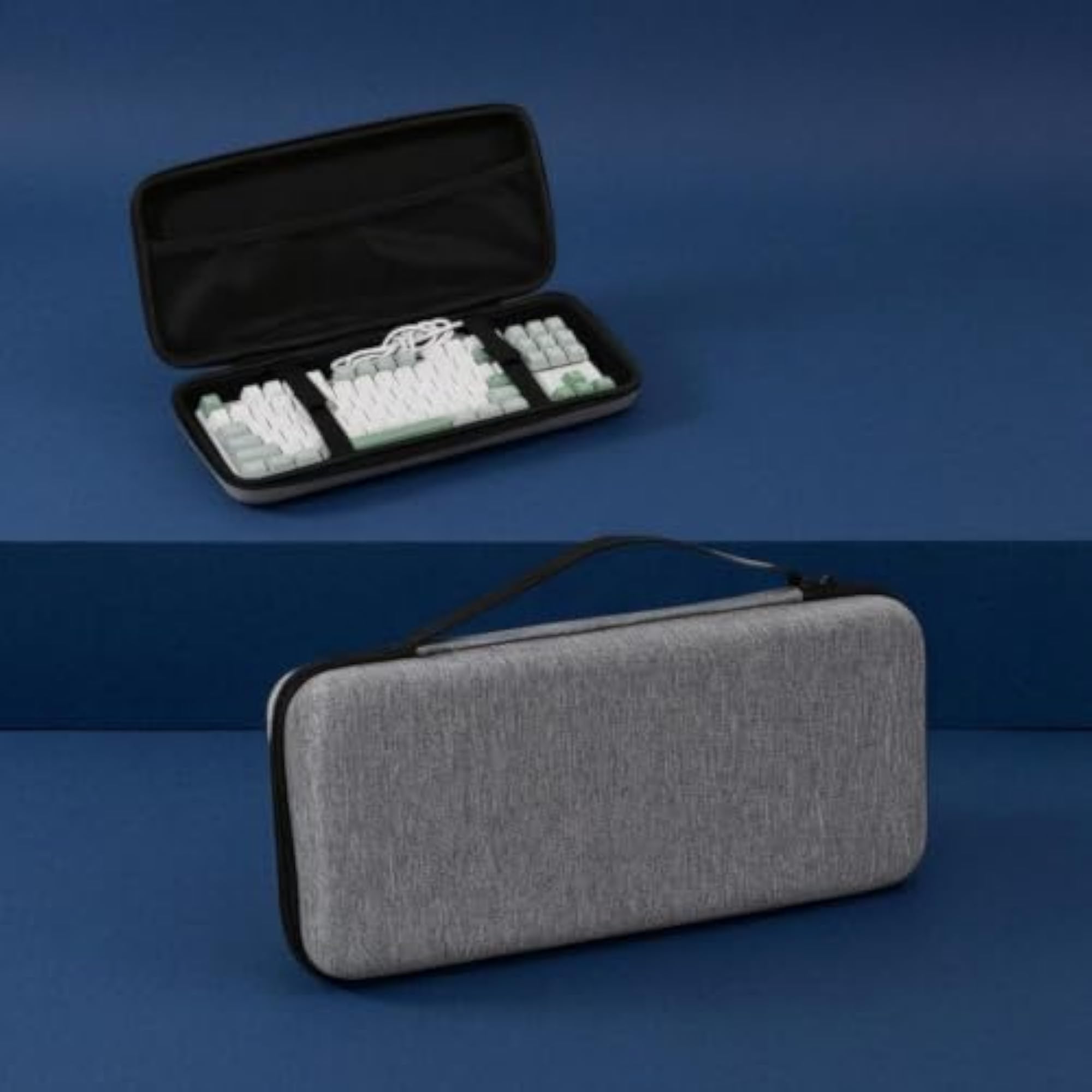 Zip-Around Mechanical Keyboard Carrying Case EVA Material