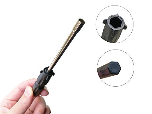 Carburetor Adjustment Tool, 8-in-1 Carb Adjusting Tuning Screwdriver Tool Kit for 2 Cycle Small Engine of Chainsaw Weed Eater Blower Trimmer etc.