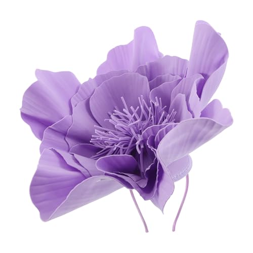 Fascinator de fête pour femme et serre-tête fleuri pour un thé chic