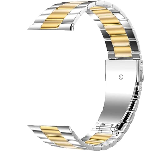 Bracelet de montre en métal Blueshaweu maillons 20 mm 22 mm