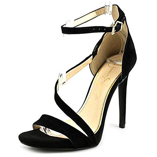 Jessica Simpson Women's Rayli Dress Pump Black Suede,10
