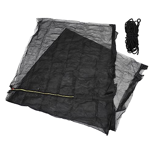 KICHOUSE Replacement Trampoline Safety Net Trampoline Protective Net Jumping Bed Fence Large Protective Area Quick Setup Childproof