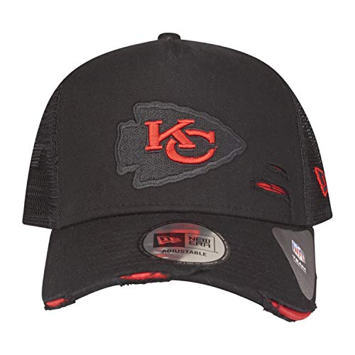 New Era Adjustable Trucker Cap Distressed Kansas City Chiefs - vue 3