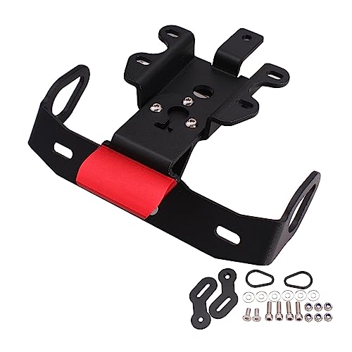Support de plaque d'immatriculation LED pour affiner l'arrière de votre Yamaha MT-07 rouge