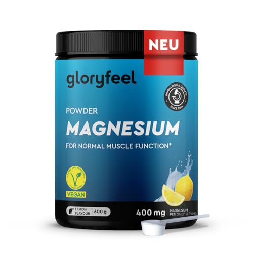 Magnesium Komplex Pulver 600g - Hochdosiert mit Bisglycinat, Citrat & Malat - Schnelle Löslichkeit - Für Muskeln, Nerven & Elektrolyt-Haushalt* - Zitronengeschmack - 100% rein und laborgeprüft