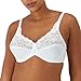 Lilyette Women's Microfiber Minimizer, White, 36C