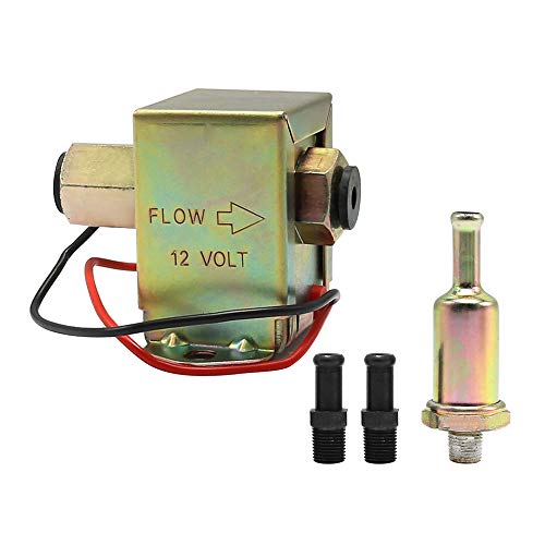 Kraftstoffpumpe Benzinpumpe 12V Solid State Facet Style Kraftstoffpumpe für Vergaser Motoren Autos, Boote, Traktoren 3797522 4299544 4306842 4464613