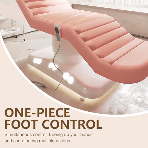 Larnavo Massage Table - Electric Massage Table with Warm & Luxury Style, Facial Beauty Bed Includes Multifunctional Lifting Adjustment - Image 5