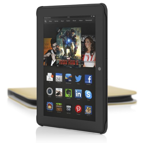 Incipio Zipper Case For Kindle Fire Hdx 7 Inch Tablet - Metallic Gold (Does Not Fit Earlier Models) #TOP3