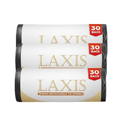 LAXIS Garbage Bag, Waste Bag, Oxo Bio Garbage Dustbin Bag, Biodegradable Garbage Bags, Multipurpose Drawstring Trash Bags- 48cmx53cm (Medium, Pack of 3 Rolls) (B0CH9MFCDB) Amazon Price History, Amazon Price Tracker