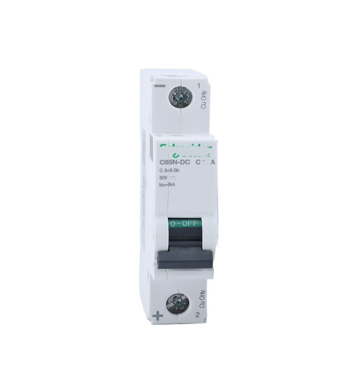 C65N-DC 250V 1P 2P A9 Domowy przełącznik powietrza solarnego DC miniaturowy wyłącznik automatyczny 32A 40A 50A 63A (1P, 63A)