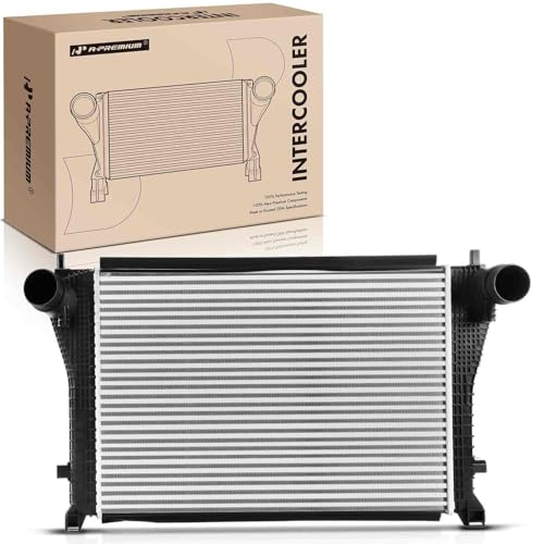 A-Premium Turbo Intercooler Compatible with Volkswagen Tiguan 2018-2023, Arteon 2019 & Audi Q3 2019-2023, 2.0L
