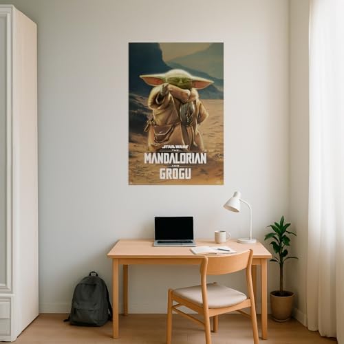 Grupo Erik Star Wars The Mandalorian and Grogu Poster - 36 x 24 in, Gifts image 4