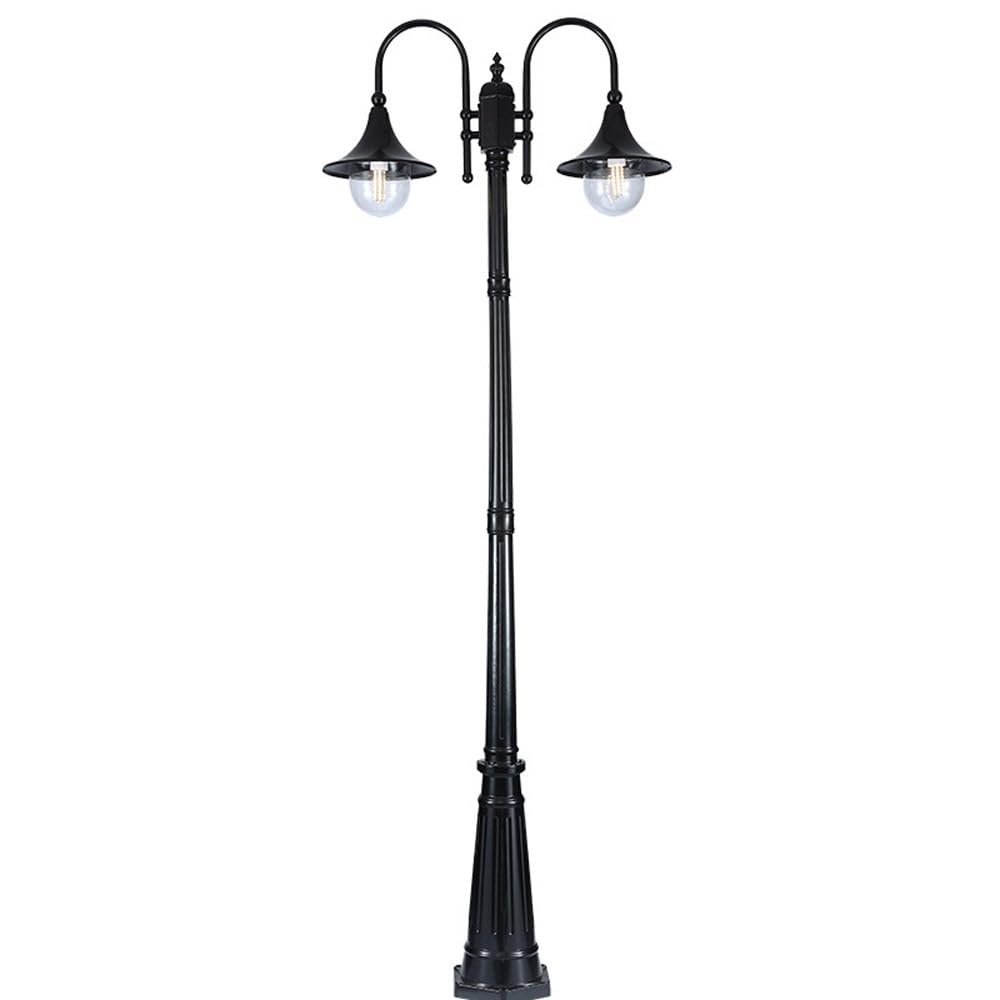 Genérico Farola moderna y sencilla de poste alto con 2-3 luces