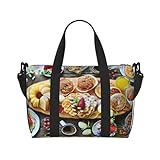 18L Handreisetasche, schöne Frühstücksreise, Seesack, Reisetasche, Kabinentasche, Reisetasche für Männer und Frauen, Schwarz , Hand Travel Bag, Reise-Kleidersack