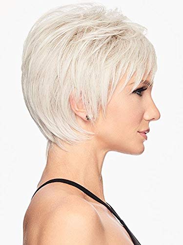 Short Shag Wig Hairdo Color R4 Midnight Brown - Hairdo Wigs 5.25" Short Feather Cut Slight Asymmetrical Fringe Tru2Life Heat Friendly Synthetic Breathable Avg Cap MaxWigs Hairloss Booklet