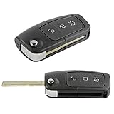 Diese Fernbedienung ist kompatibel mit folgenden Fahrzeugen: – Ford Focus, Fiesta, Fusion, KA, Mondeo, Kuga, S-Max, C-Max – weitere Modelle