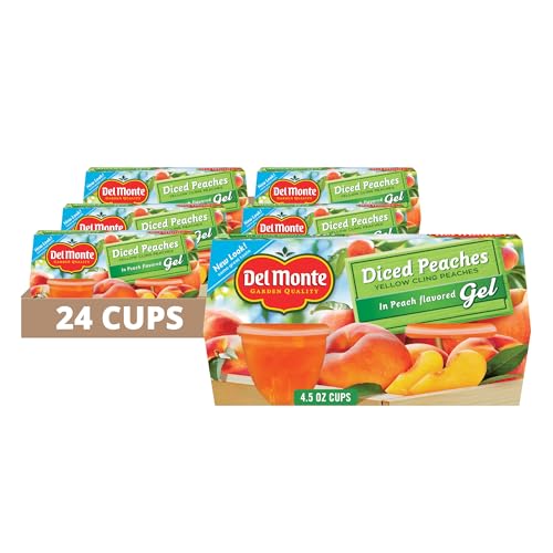 Del Monte Diced Peach Fruit Cups