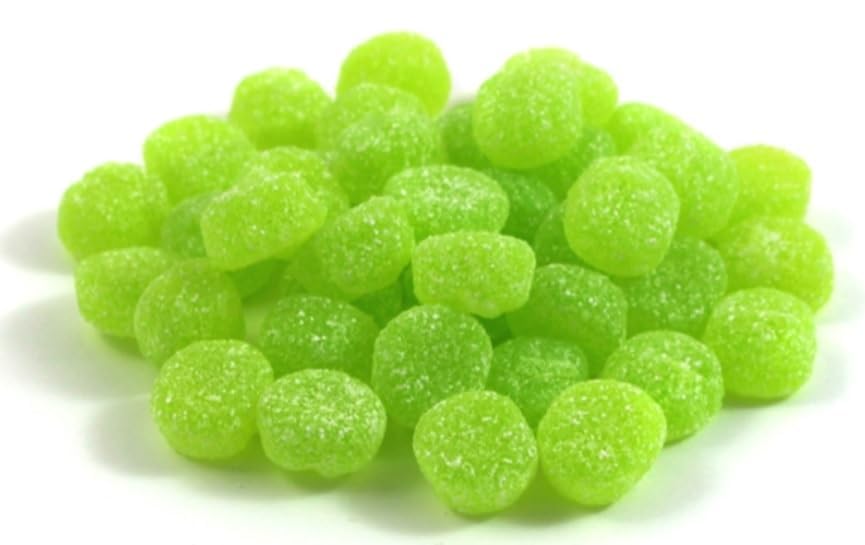 HolanDeli Gummy Sour Apple Buttons