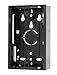Leviton 42777-1EB Surface Mount Backbox, Single Gang, Black, Box Depth Is 1.45 Inches