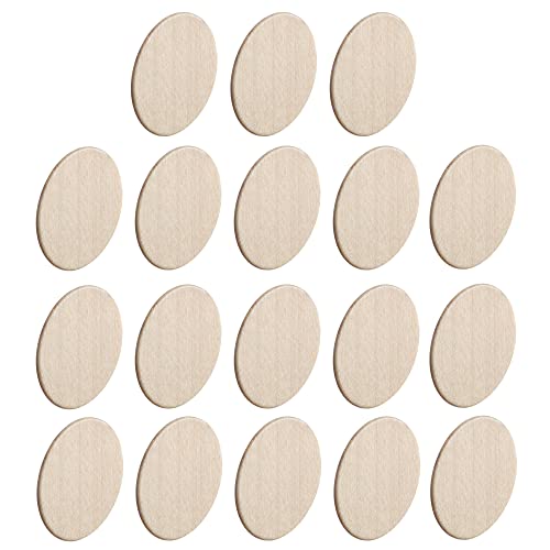 cyclingcolors 26x Abdeckkappen Selbstklebend Naturholz 14 mm Schrank Regal Bohrloch Abdeckung zum kleben schutzkappen, Ahorn