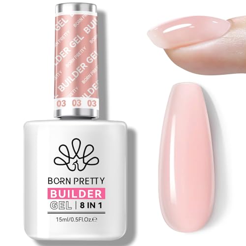 Born Pretty Builder Gel Uñas 8 en 1 Rosa Piel