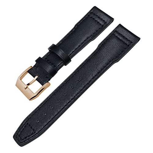 Bracelet de montre en cuir véritable pour IWC Montre du Petit Prince 21mm