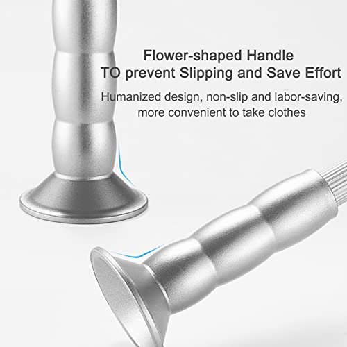 Tringle de penderie alu extensible 600-830 mm pour dressing