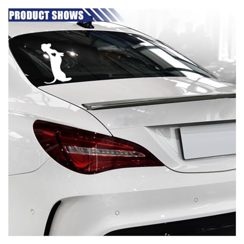 Image of 5.5 inch Dachshund Heart Dog Vinyl Decal, Waterproof Car Bumper Sticker for Car, Truck, Wall, Laptop (White)