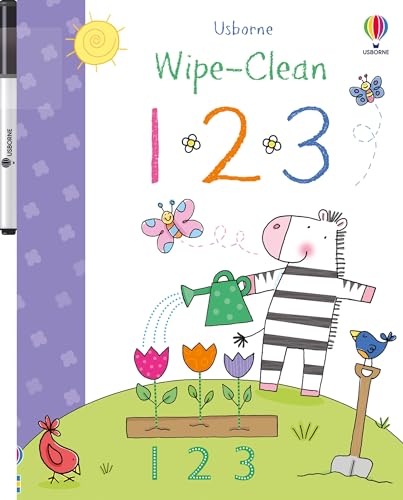 Wipe-Clean 123: A Fun Learning Book About Numbers and Counting with Tracing for Kids (Ages 3-5)