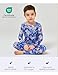 EASWEET Toddler Boys' Sleepwear Bamboo Viscose Kids Long Sleeve Tops and Pants 2 Piece Pajama Sets, Gameplay, 2T