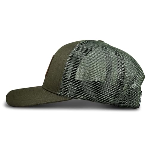 Image of Wolverine Trucker Hat | Mesh Back | Snapback | Adjustable | Rugged | Durable | Workwear