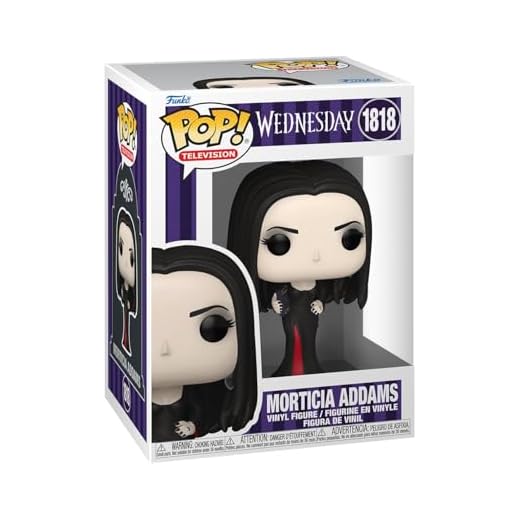 Funko Pop! TV: Wednesday - Morticia - Merlina - Figura de Vinilo Coleccionable - Idea de Regalo - Mercancia Oficial - Juguetes para Niños y Adultos - TV Fans - Muñeco para Coleccionistas