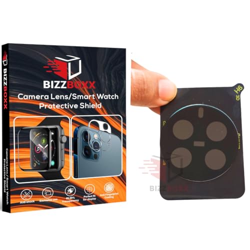 Image of BizzBoxx | Premium 3D Look Camera Lens Protector Compatible With realme 12 Pro 5G | realme 12 Pro+ 5G | Back Camera Glass | 9H Hardness | With Easy Installation Kit (Pack of 1)