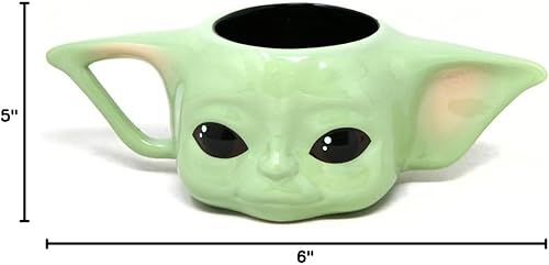 Miniatura 2 de Bath Mandalorian The Child - Cabeza de cerámica de 13 onzas