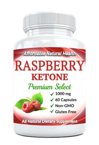 Heaven'S Gate Raspberry Ketone Capsules, All-Natural Formula, May Support Active Healthy Lifestyle, 1000 Mg Supplement cover