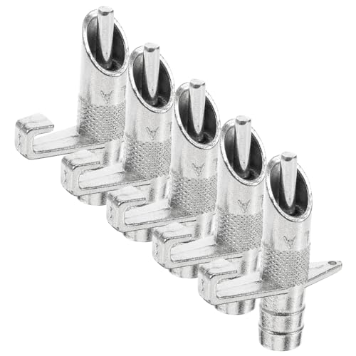 Happyyami 3 Juegos Fuente De Agua De Conejo Jaula Dispensador De Agua para Perros Comedero De Heno Conejillo De Indias Conejito Alimentador Comederos De Pollo Acero Inoxidable 5 Piezas * 3