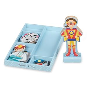 Melissa & Doug Julia Magnetische Anziehpuppe Set
