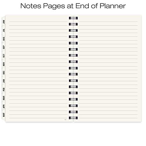 Global Printed Products Essential 5X8 Monthly & Weekly 2023-2024 Planner - (5" X 8" - June 2023 Through July 2024) #TOP4