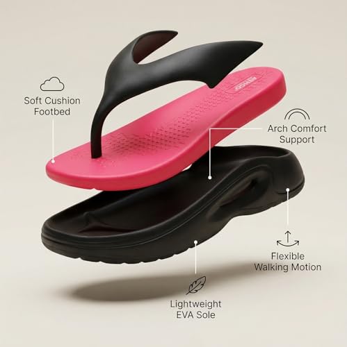 Image of Men's Acupressure Slippers & Flip-Flops | Soft Foot Massager, Lightweight, Anti-Skid, Waterproof Comfort Slippers for Men & Boys | Daily Casual Wear