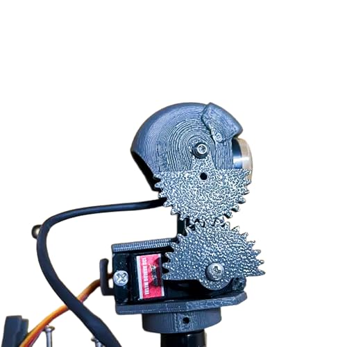 Image of Dual-Axis Servo Gimbal Mount(SG90 /MG90) - 3D Printed FPV Camera | Transmitter Stabilizer for RC Aircraft (Servo Motor & Electronics Not Included)