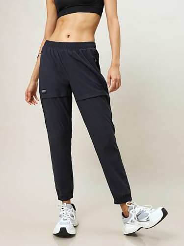 Image of TECHNOSPORT Women's Athletic Fit Mid Rise Track Pant