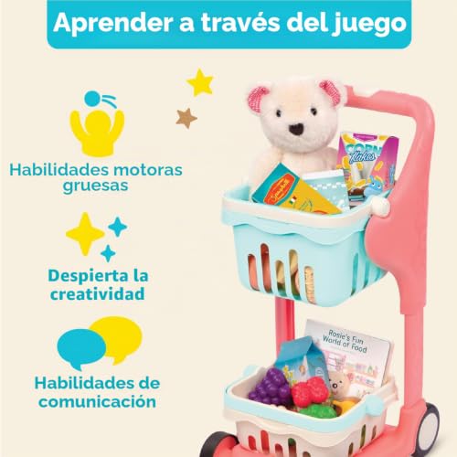 Carrito de la compra para niños B. toys que inspira sus primeras sonrisas 5