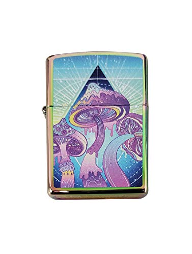 Encendedor Zippo Custom Melting Trippy Magic Mushrooms miniatura 1