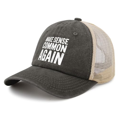 Make Sense Common Again Sun Hats Outdoor caps for Daughter2