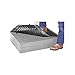 Structural Plastics Platform Mat For Add-A-Level Work Platforms - 96X36" - Solid Black - Solid Black