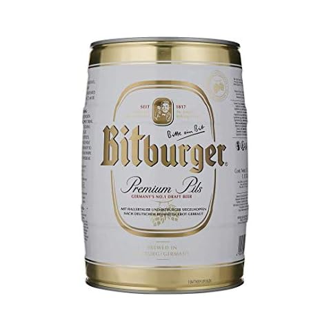 Bitburger Premium German Lager Mini Keg Cover