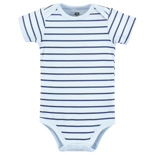 Image of Hudson Baby Unisex Baby Cotton Bodysuits 5-pack