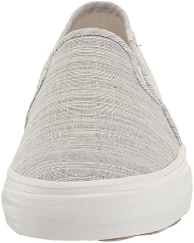Keds Women's Double Decker Sneaker, Grey, 6 | Image 1