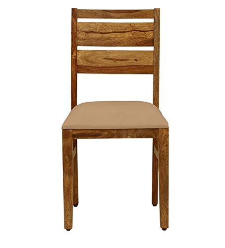 Image of JEENWOOD Solid Wood 6 Seater Dining Set in Provincial Teak Finish (Medium 15, Brown 15)
